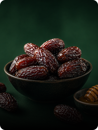 Dates + Raw Honey